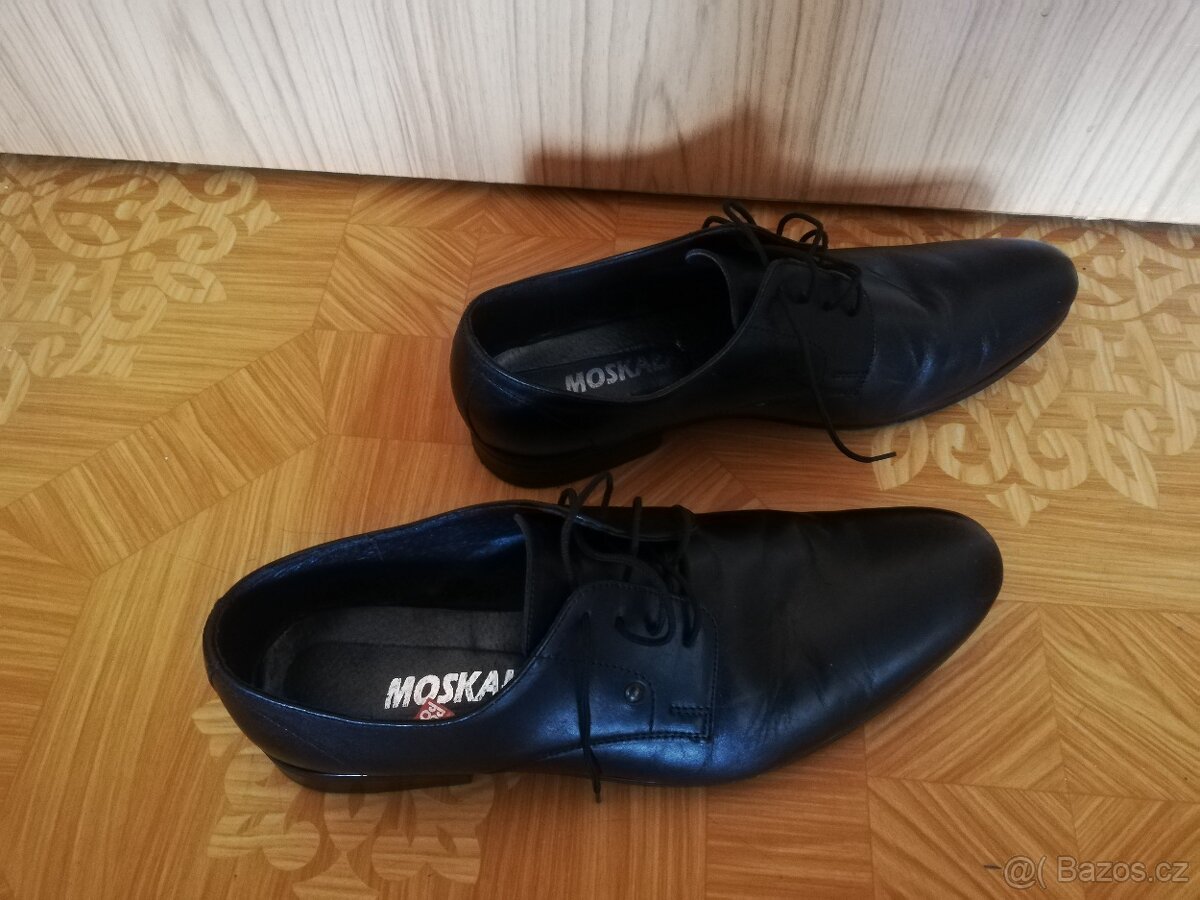 Pánský oblek + společenské boty - 9