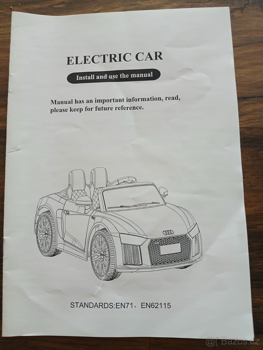 Dětské elektrické autíčko Audi - 9