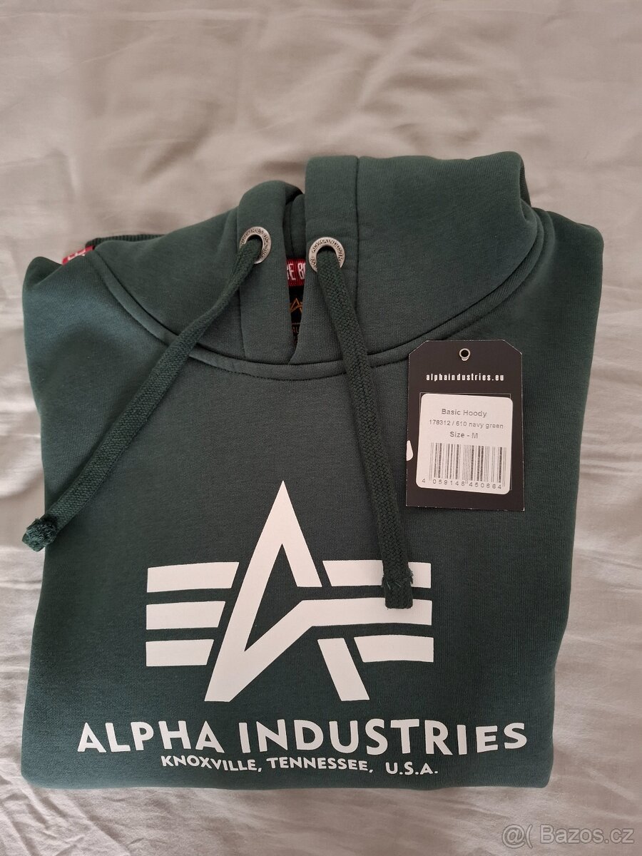 Alpha industries mikina a kšiltovka - 9