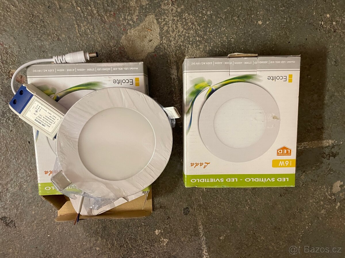 Mix LED zápustných světel - 9