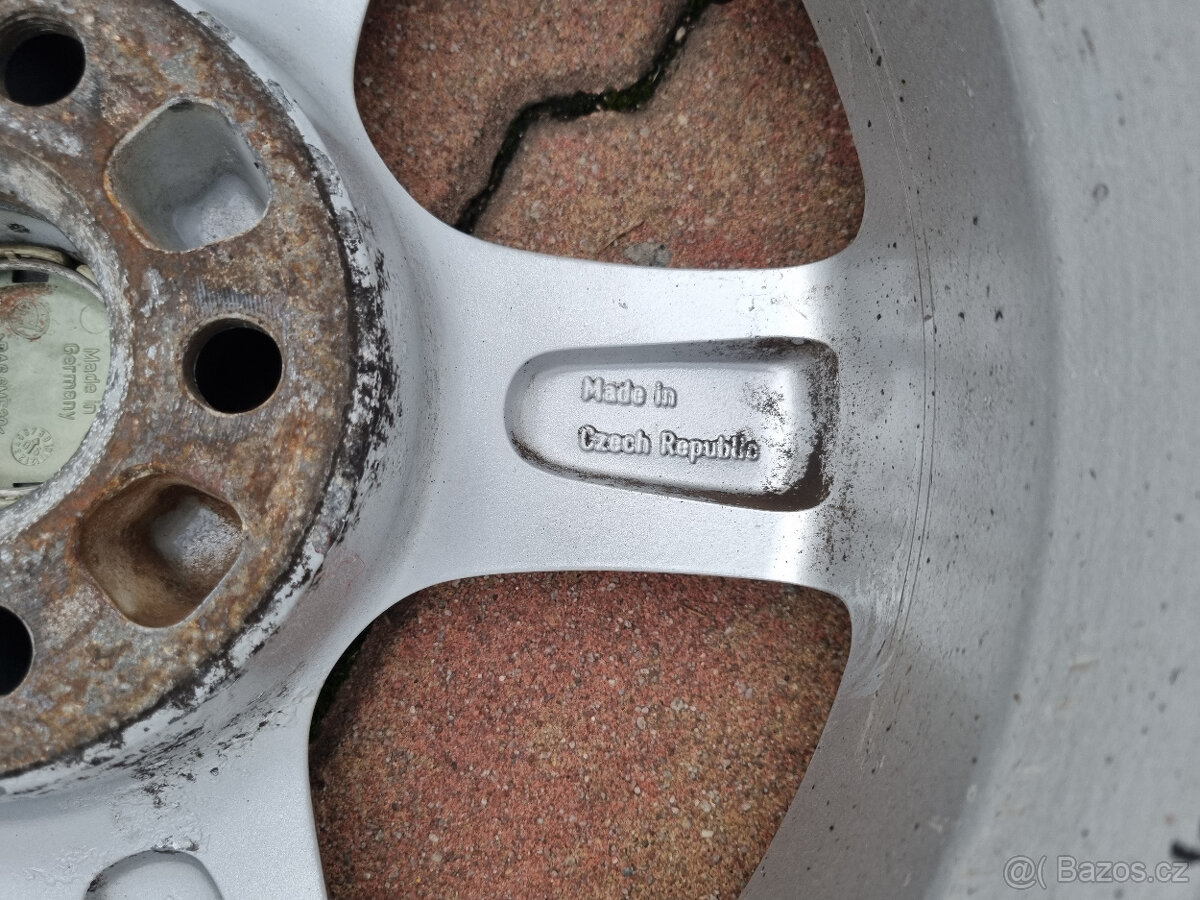 Prodám alu 15 + pneu Dunlop 195/50 - 9