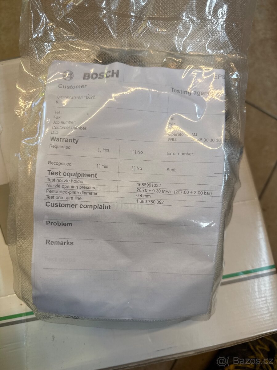 Vstřikovací čerpadlo Opel Astra 0470504015 09196713 - 9