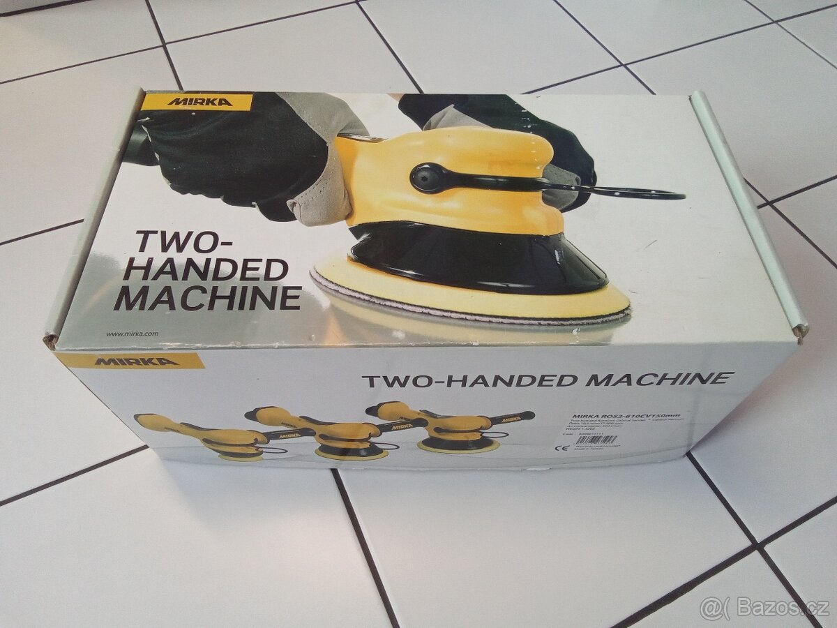 Vzduchová bruska MIRKA ROS2 610CV - 9