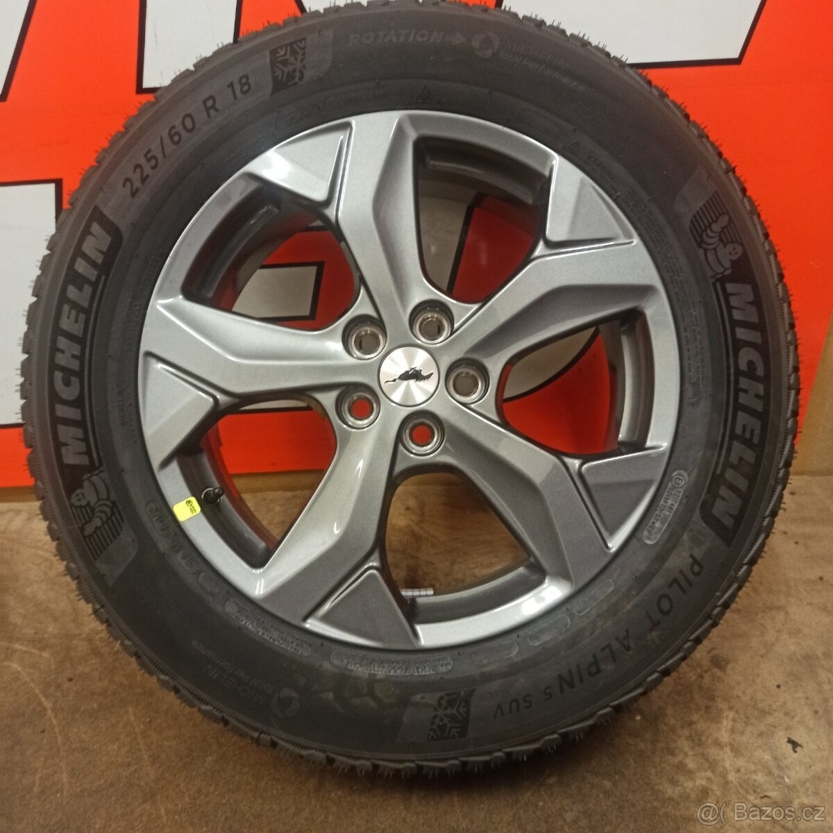 ALU kola Ford Mustang Mach-E zimní pneu 225/60 R18 - 9