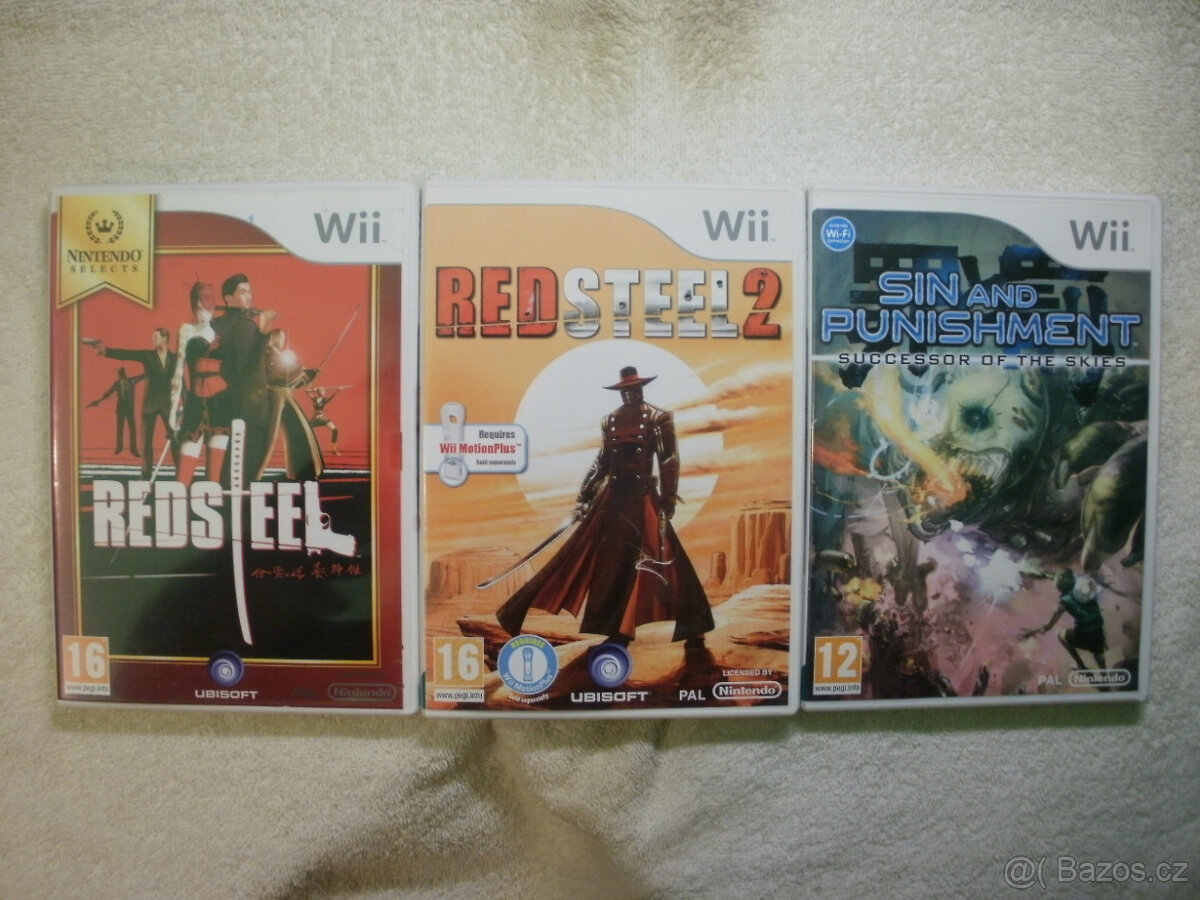Hry na Nintendo Wii + Wii U - Nové a Použité - Ceny v textu - 9