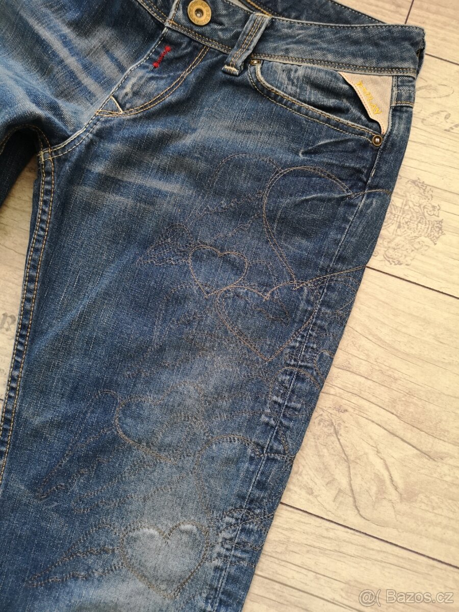 rifle Replay s výšivkou W :28,L:30 - 9