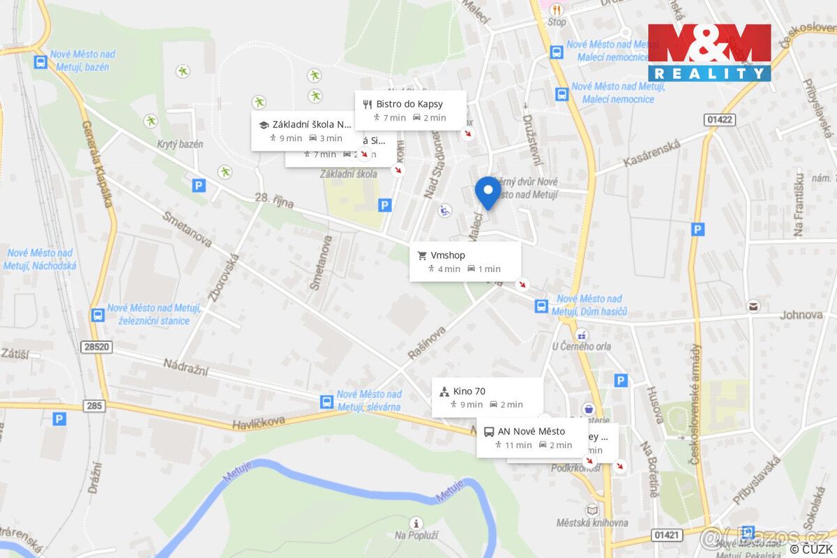 Prodej bytu 3+1 v Novém Městě nad Metují - 9