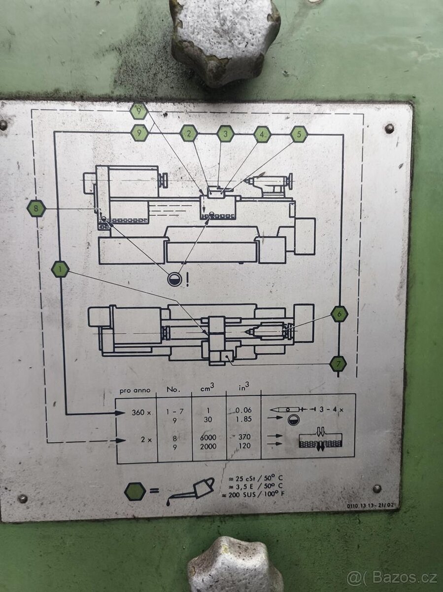 Hrotový soustruh Heidenreich VDF - 9
