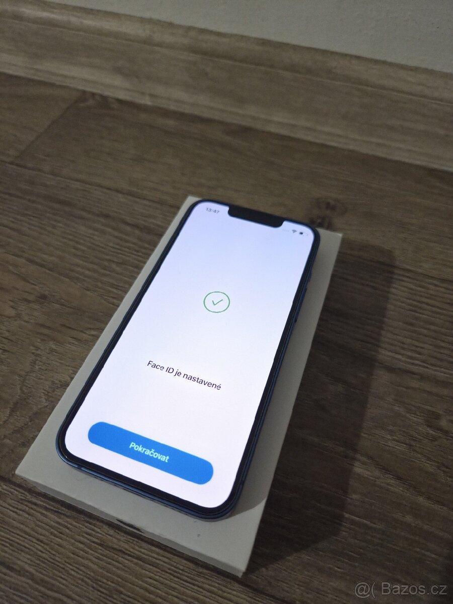 Apple iPhone 13 Mini - 256GB - Blue - 100% kondice baterie - 9