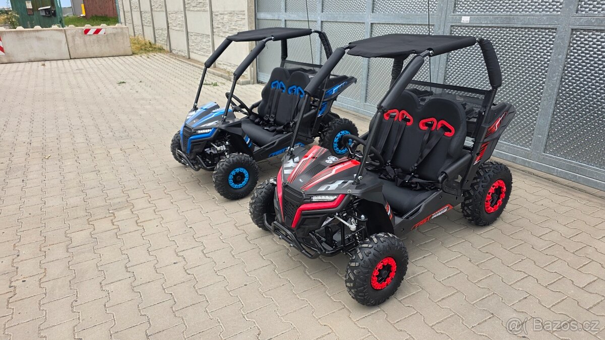Dětská Buggy Cheetah Mini 163ccm ,variator, 5-10let červená - 9