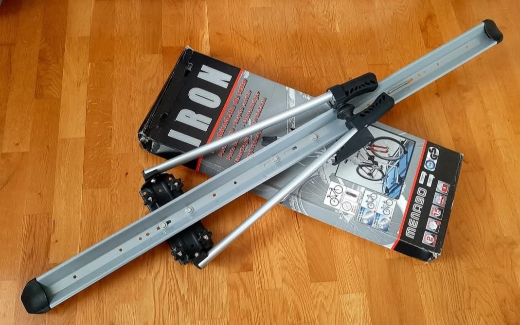 Vw Passat b5.5 sedan / original příčníky + nosiče kol.. - 9