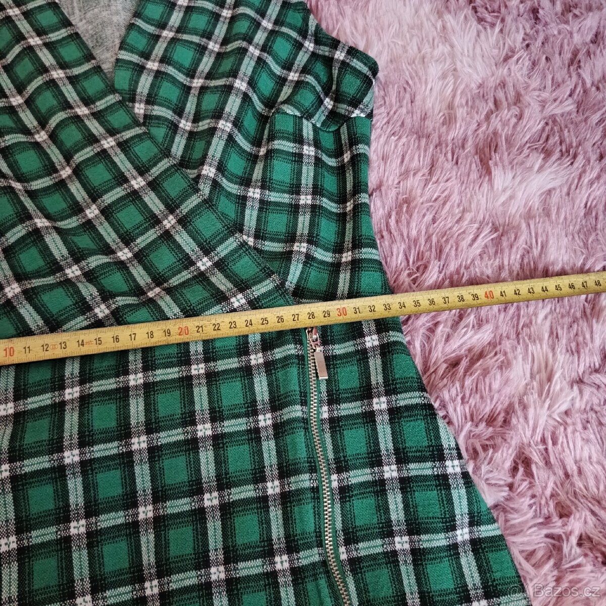 Zelené teplejší šaty mohito S 36 - 9