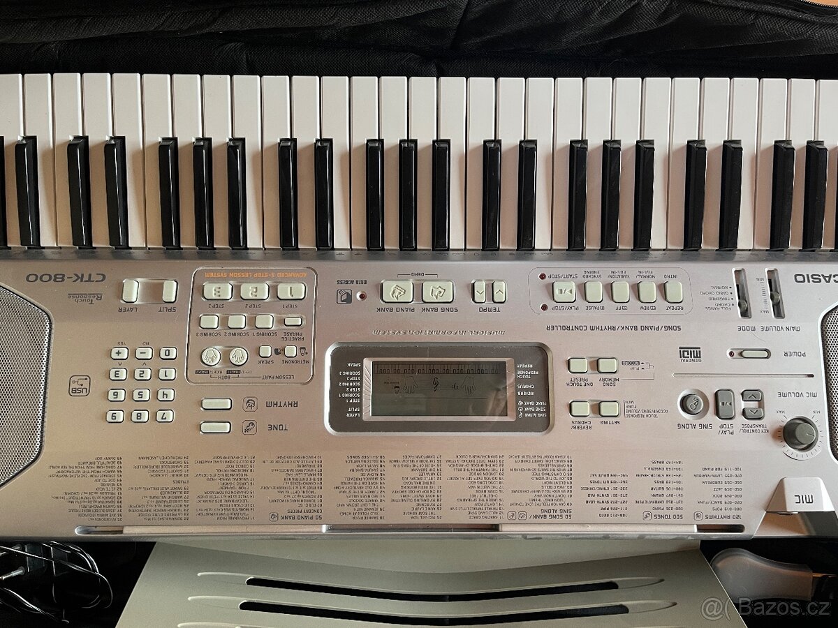 Elektronické klávesy CASIO CTK-800 - 9