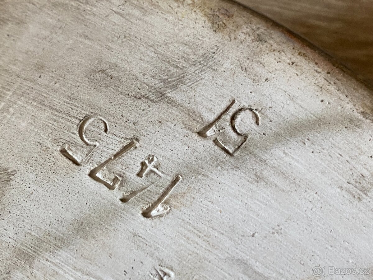 kočka keramická stará kočka figurka plastika soška socha - 9