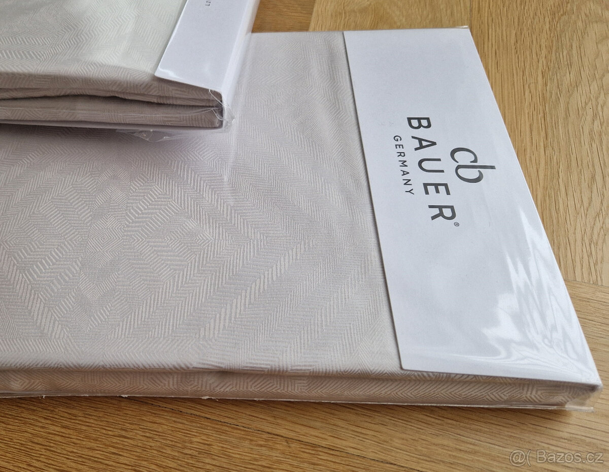 2x luxusní damaškové ložní prádlo Curt Bauer NOVÉ - 9