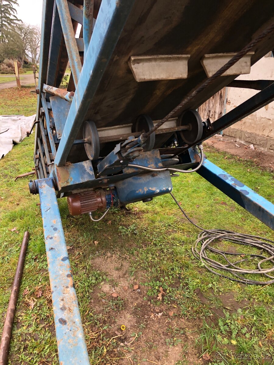 Pásový dopravník 10 m - nová elektroinstalace - 9