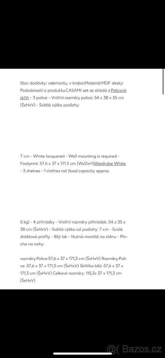 Dětská skříň domeček - 9