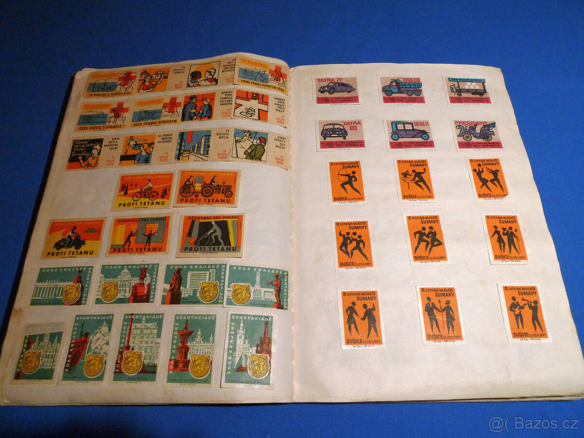 Album zápalkových nálepek - 9