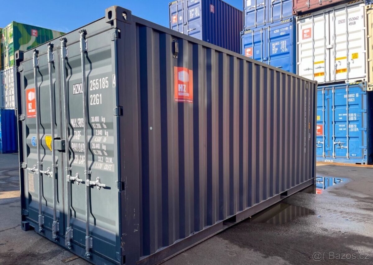 Lodní kontejner 20' antracit - Mělník - 9
