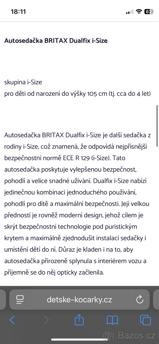 Autosedačka Britax Römer dual M i-size - 9