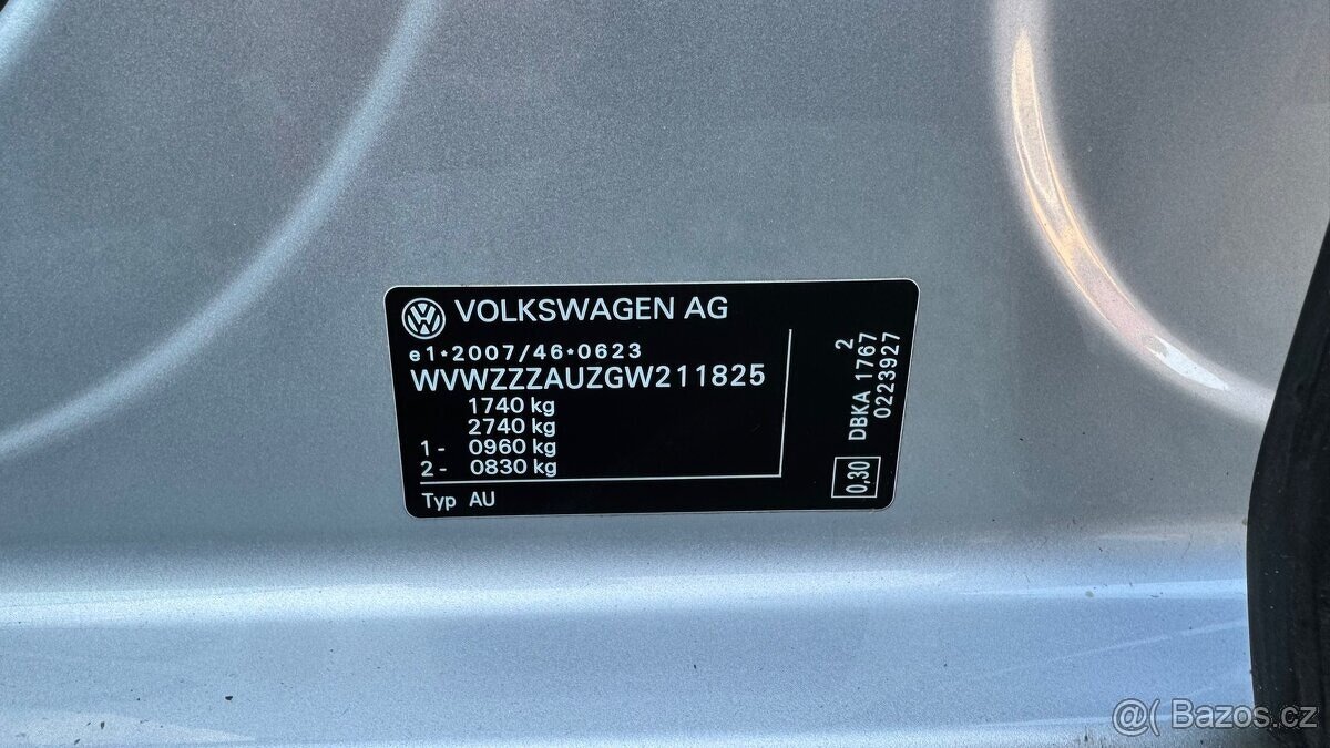 Volkswagen Golf 7 1.6TDi 81kW BLUEMOTION 2016 6kv, hatchback - 9