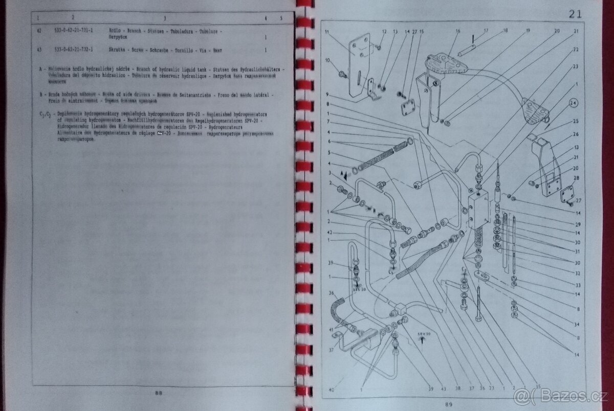 UNC - 061 - KATALOG NÁHRADNÍCH DÍLŮ - 9