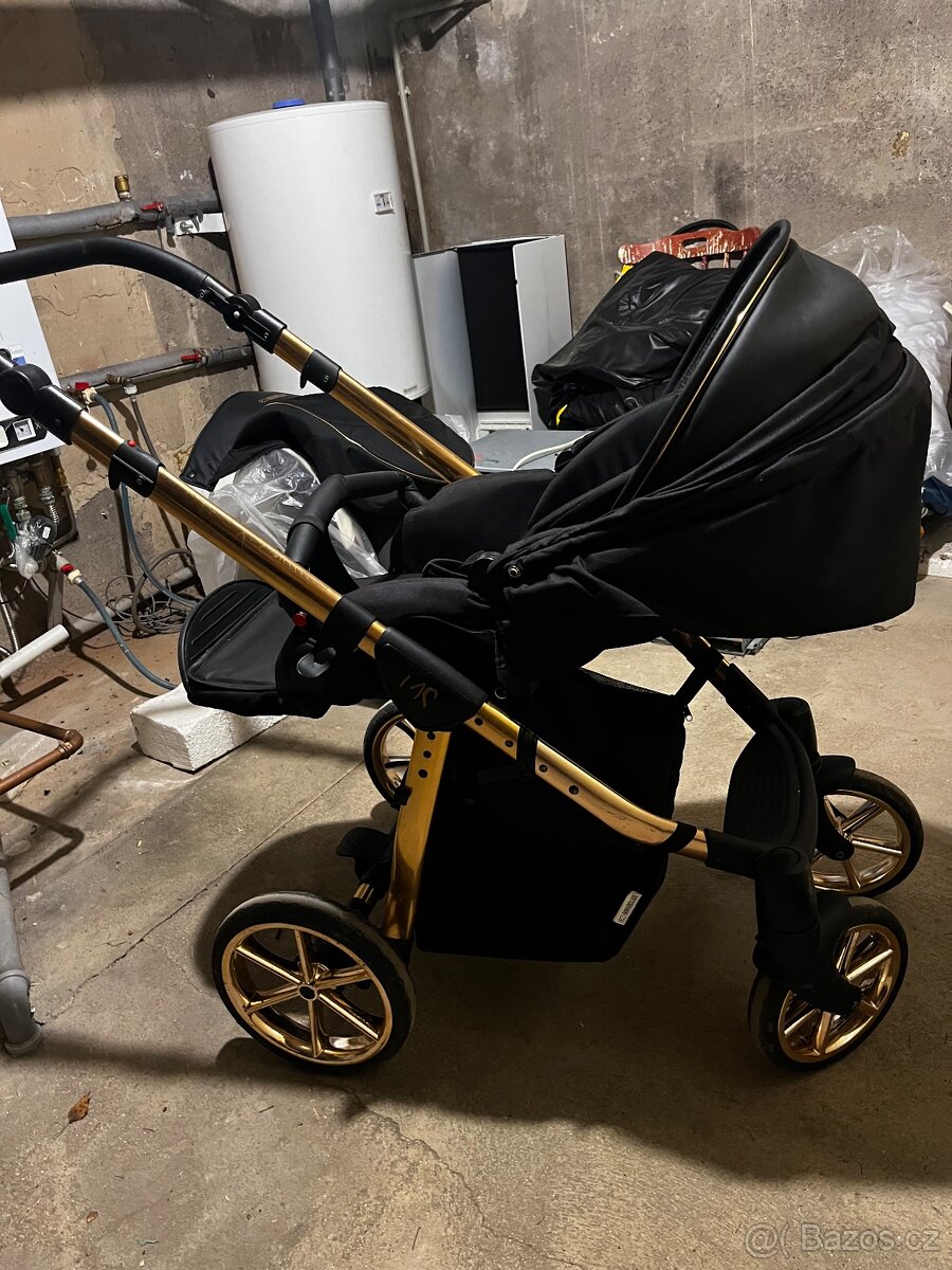 Trojkombinace BabyActive Mommy rosegold Kočárek - 9