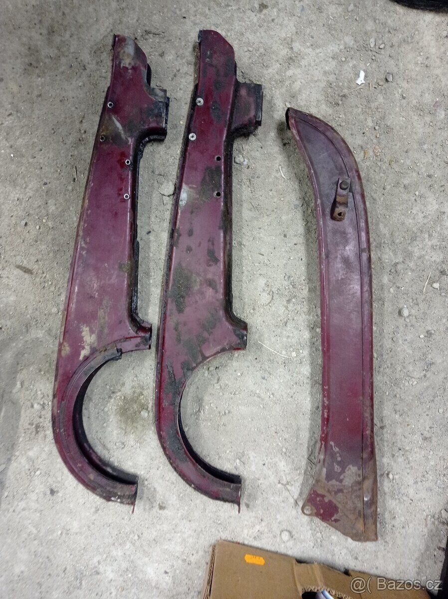 Prodám díly Plechy rám Jawa - 9