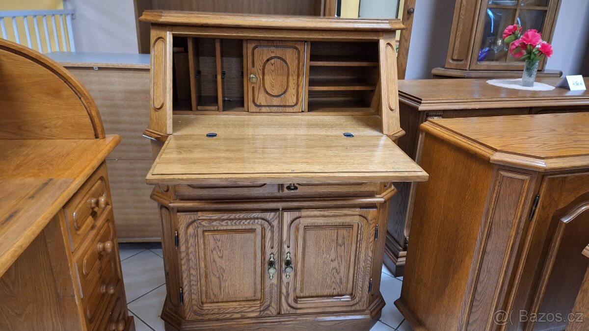 Rustikální psací stůl - 9