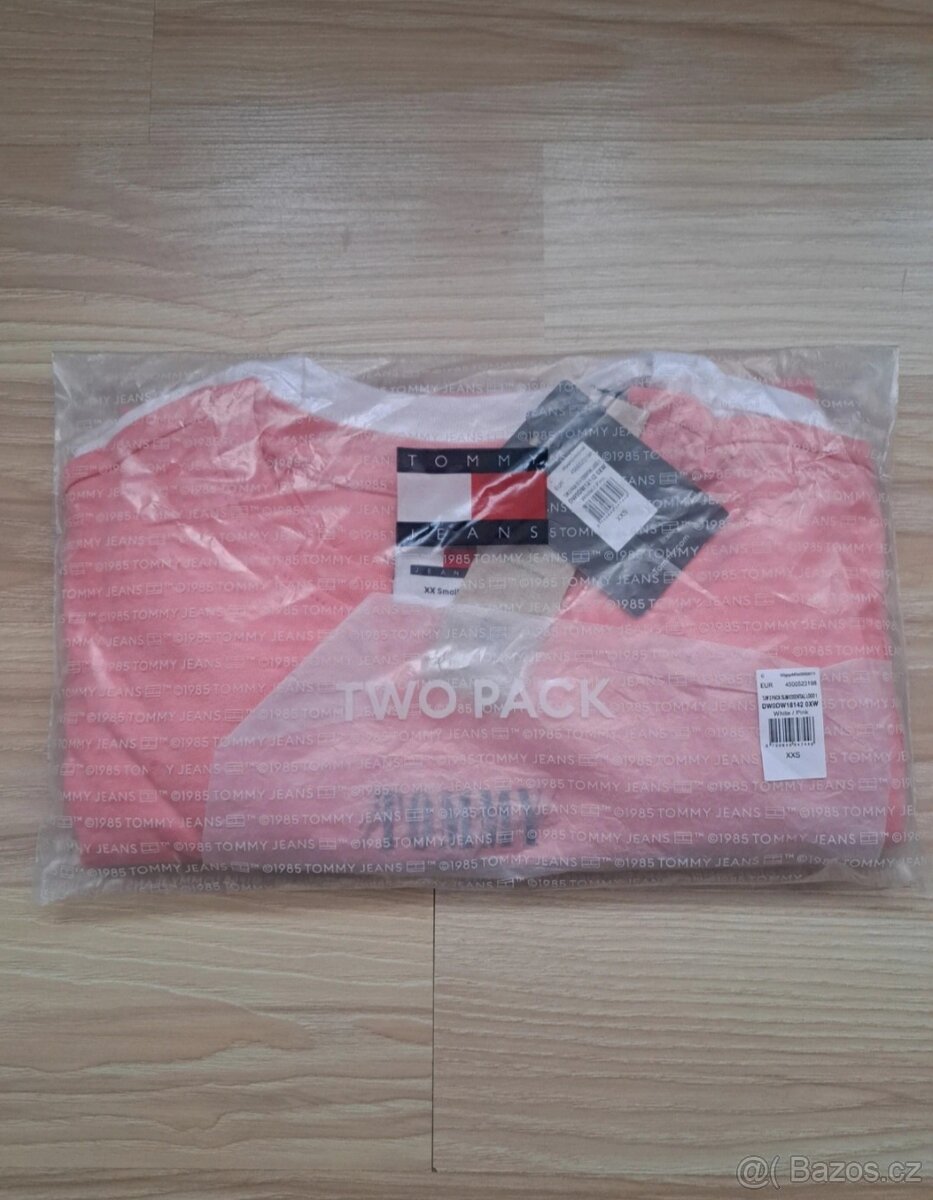 NOVÝ 2 pack triček Tommy Hilfiger, vel. XXS - 9