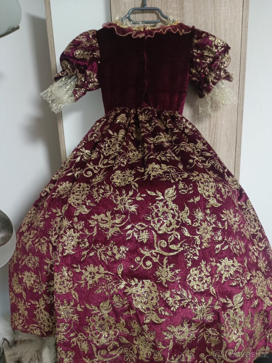 Princezna dobové šaty kostým - 9