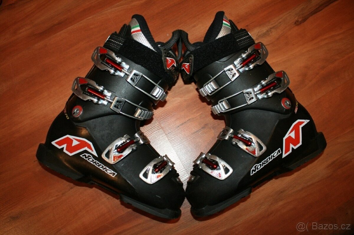 lyže dynamic 130 cm , lyžaky salomon - 9