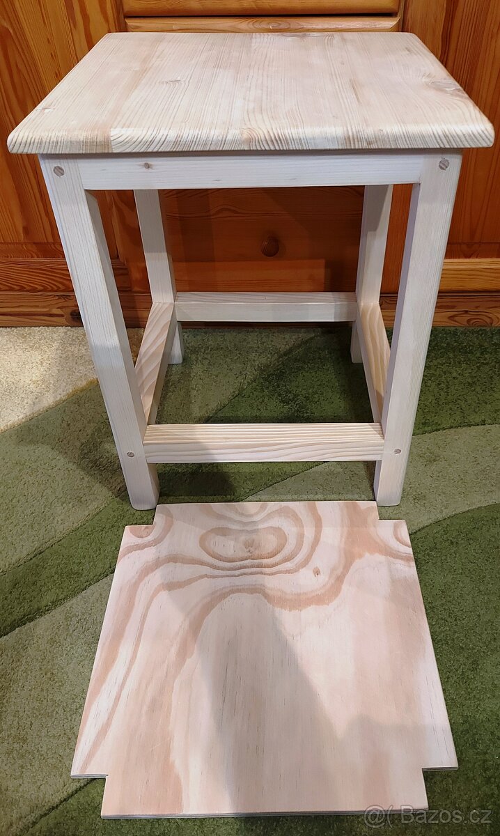 Stolička (štokrle) 40x40x53cm.,. - 9