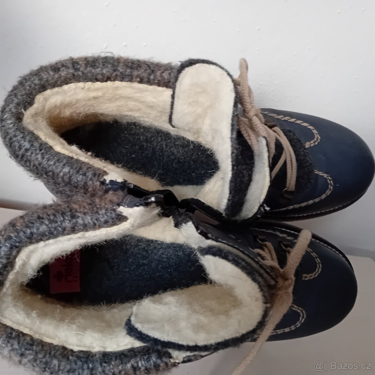 zimní nové kotník. boty vel. 42 zn. reiker - 9