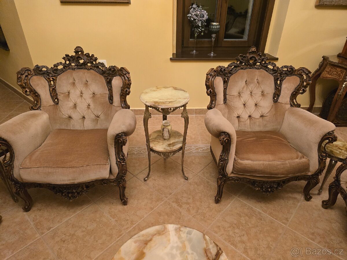 Barokni sedaci souprava - 9