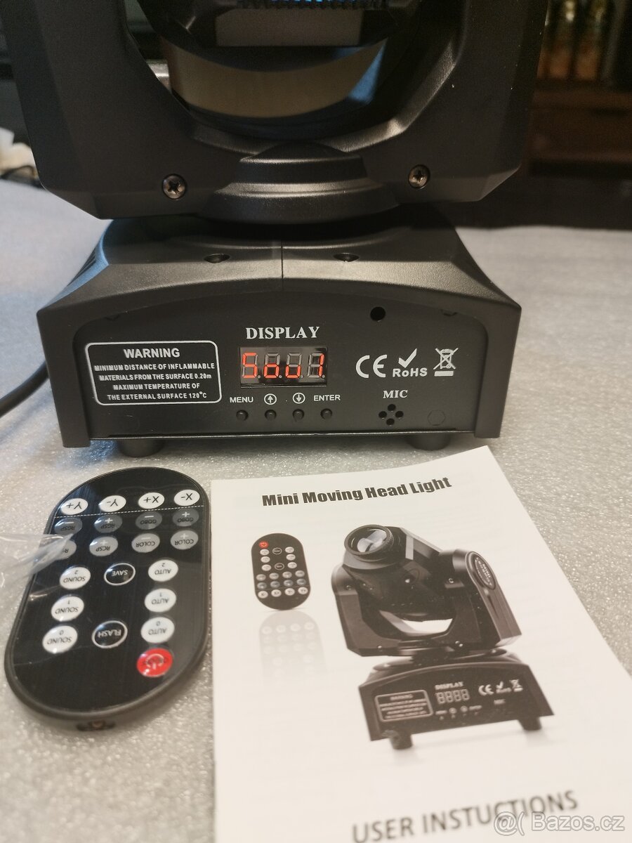 Rotační hlava 120W LED - 9