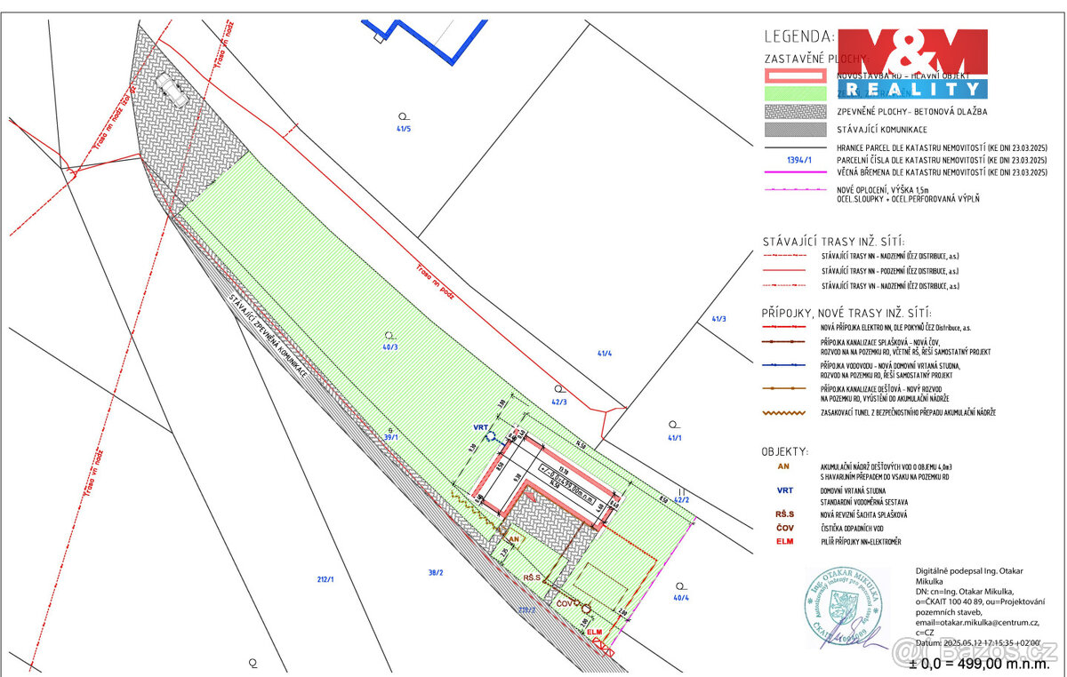 Prodej pozemku k bydlení, 1163 m², Zbraslavice - Krasoňovice - 9