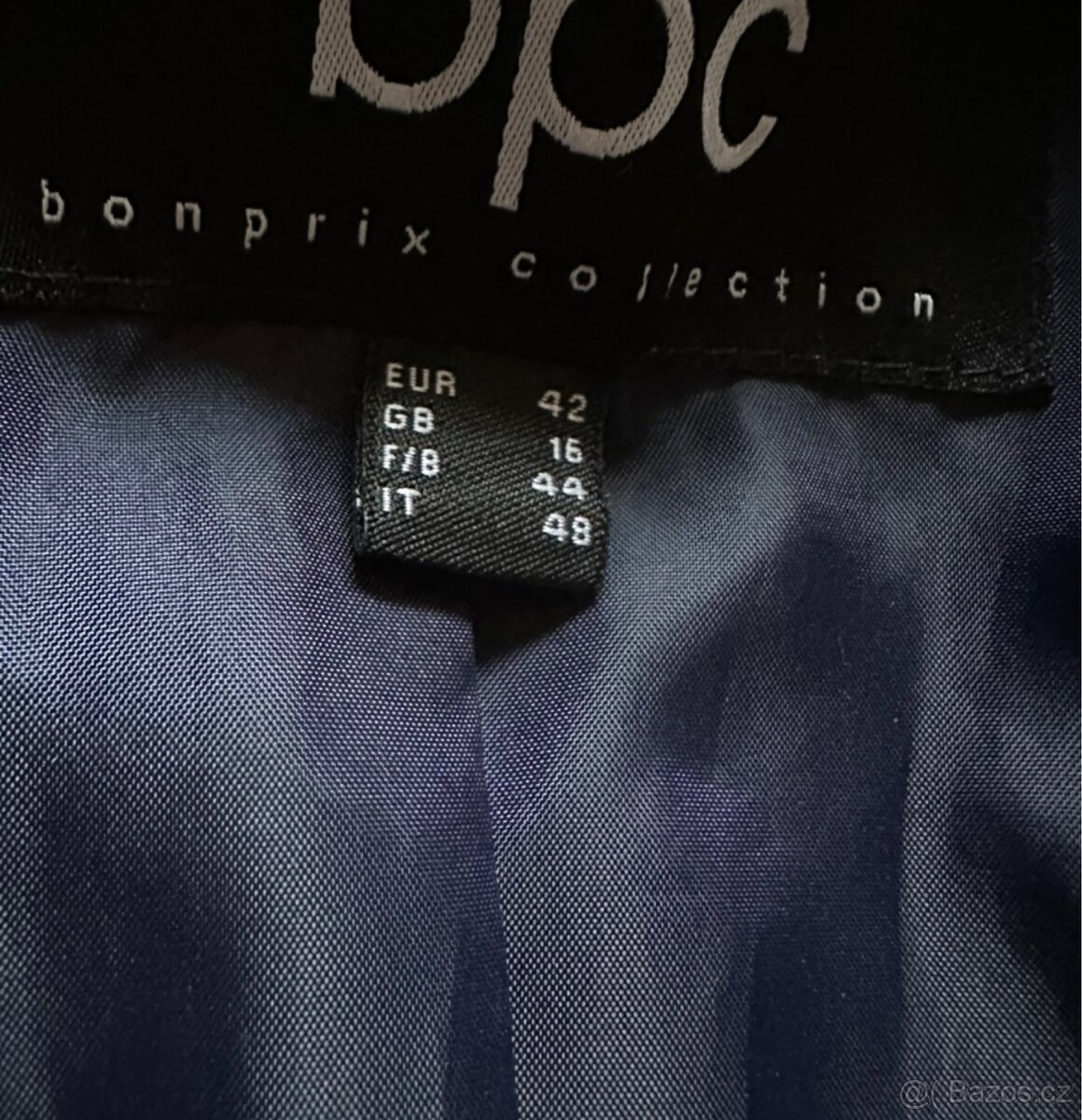 ADámská parka BPC – tmavě modrá – vel. 42 – NOVÁ - 9