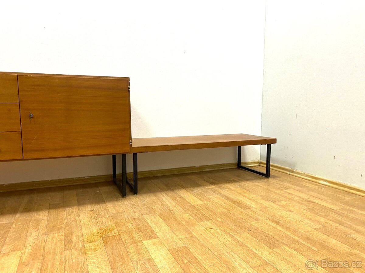 Retro komoda stolek Interiér 60. léta - 9