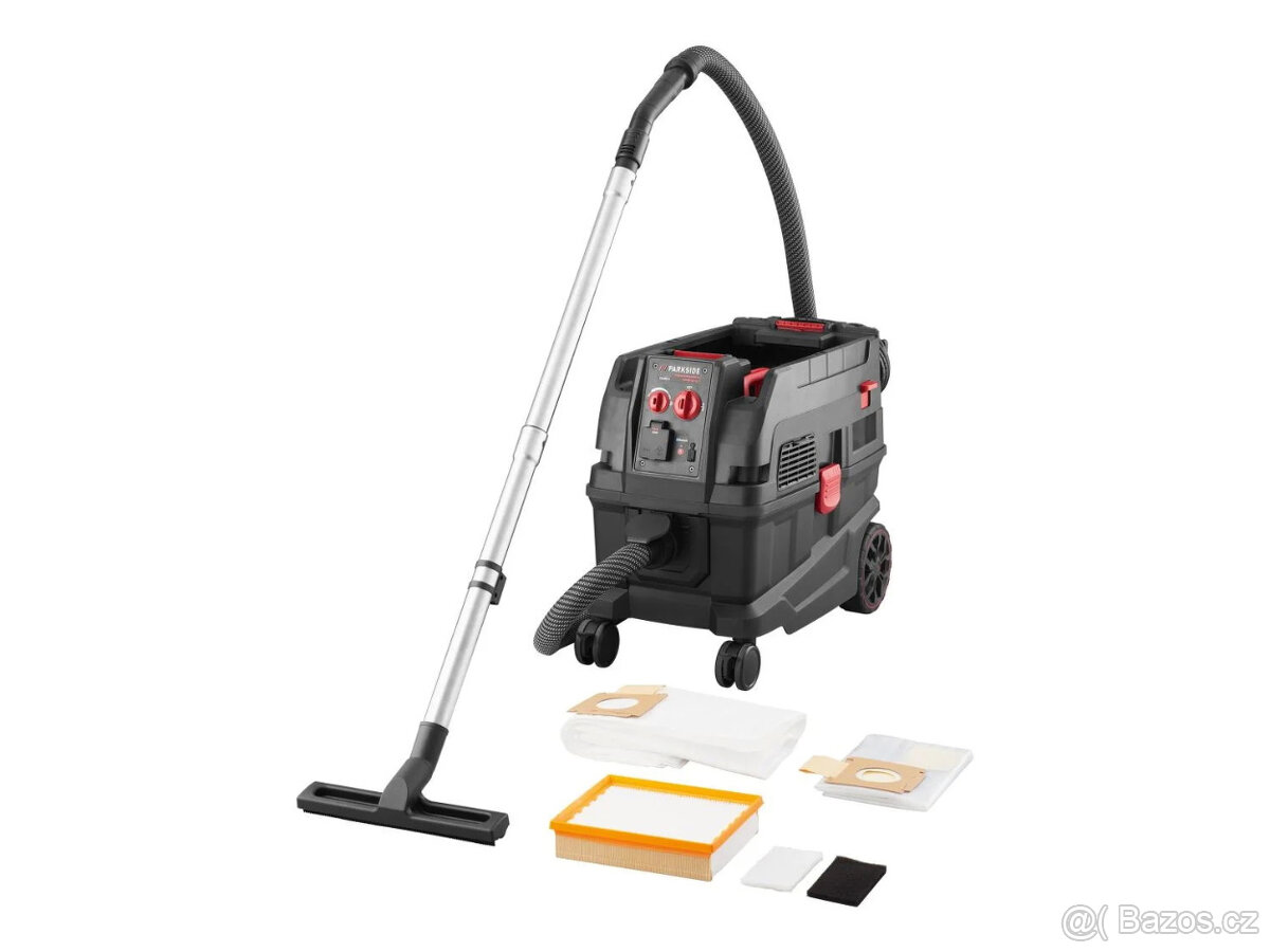 Parkside Performance průmyslový vysavač s třídou filtrace H - 9
