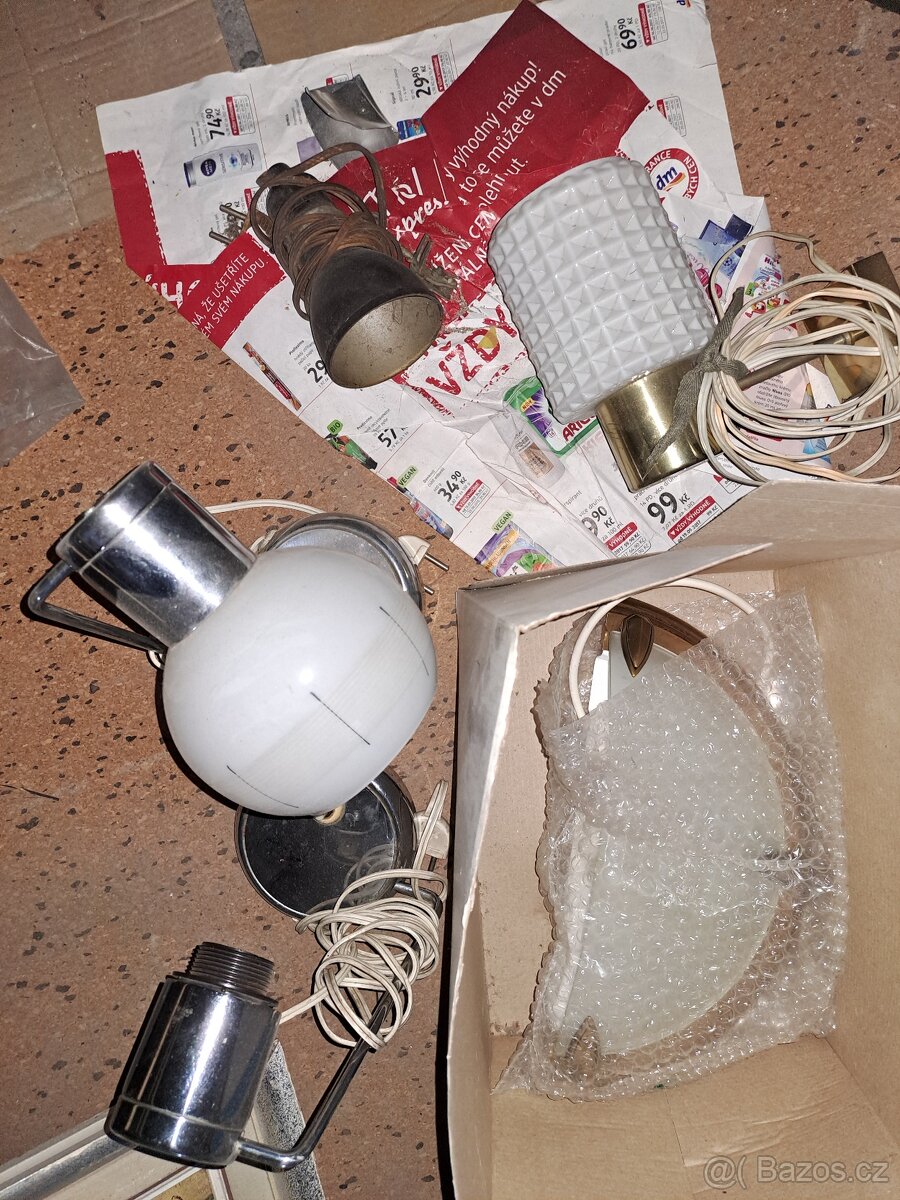 Staré lampy, lampičky a lustry - 9