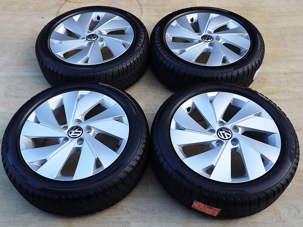 17" Alu kola = 5x112 = VW GOLF 8 GTI R-LINE – ZIMNÍ - TOP - 9