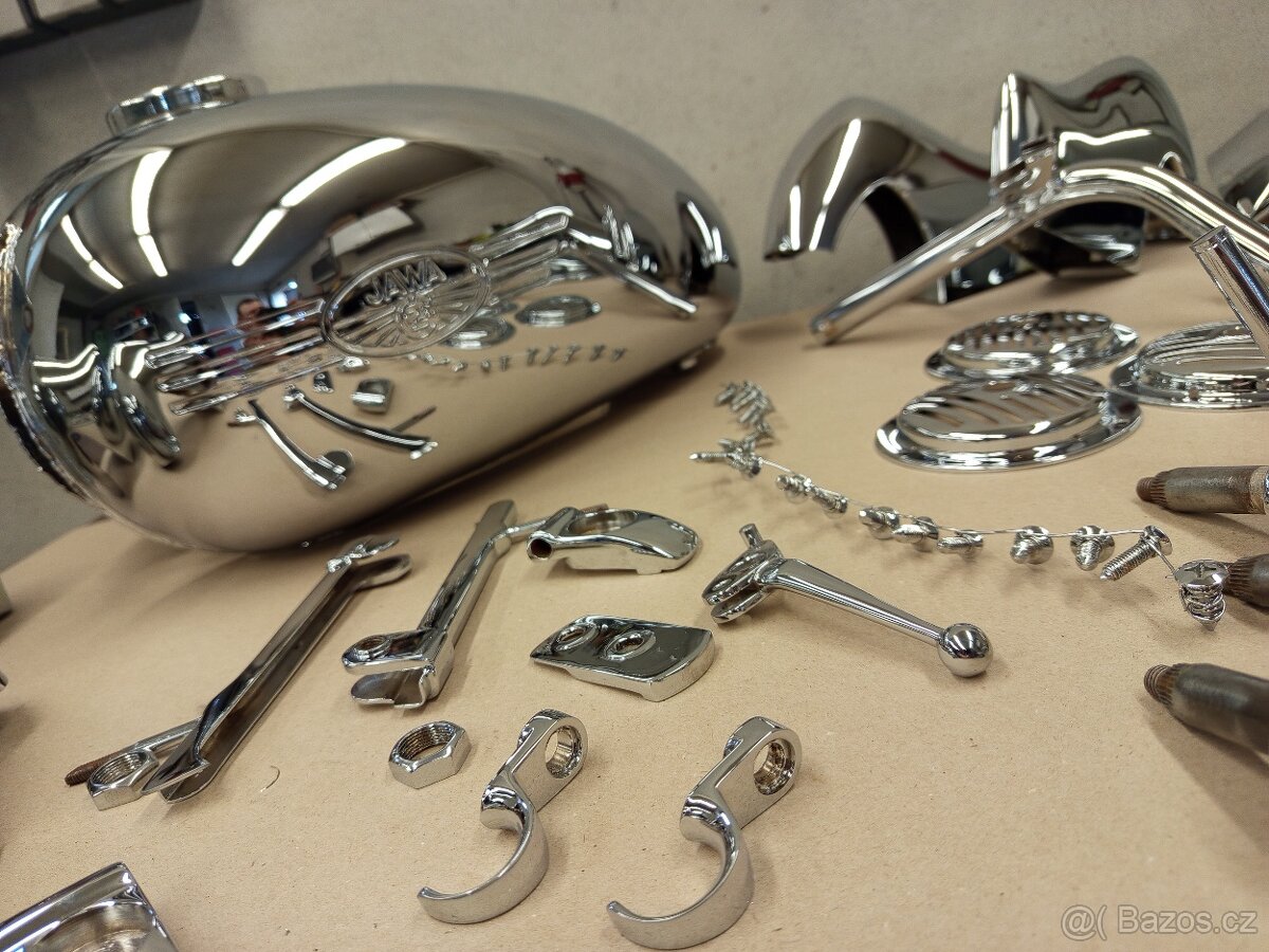 Nádrže Jawa - chrom - 9