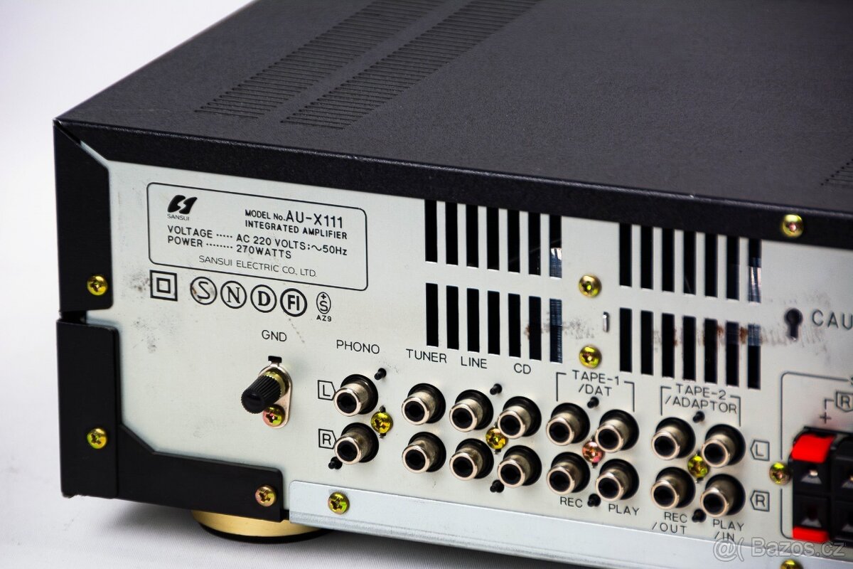 SANSUI AU-X111 / analogový japonský zesilovač z ,,X” série - 9