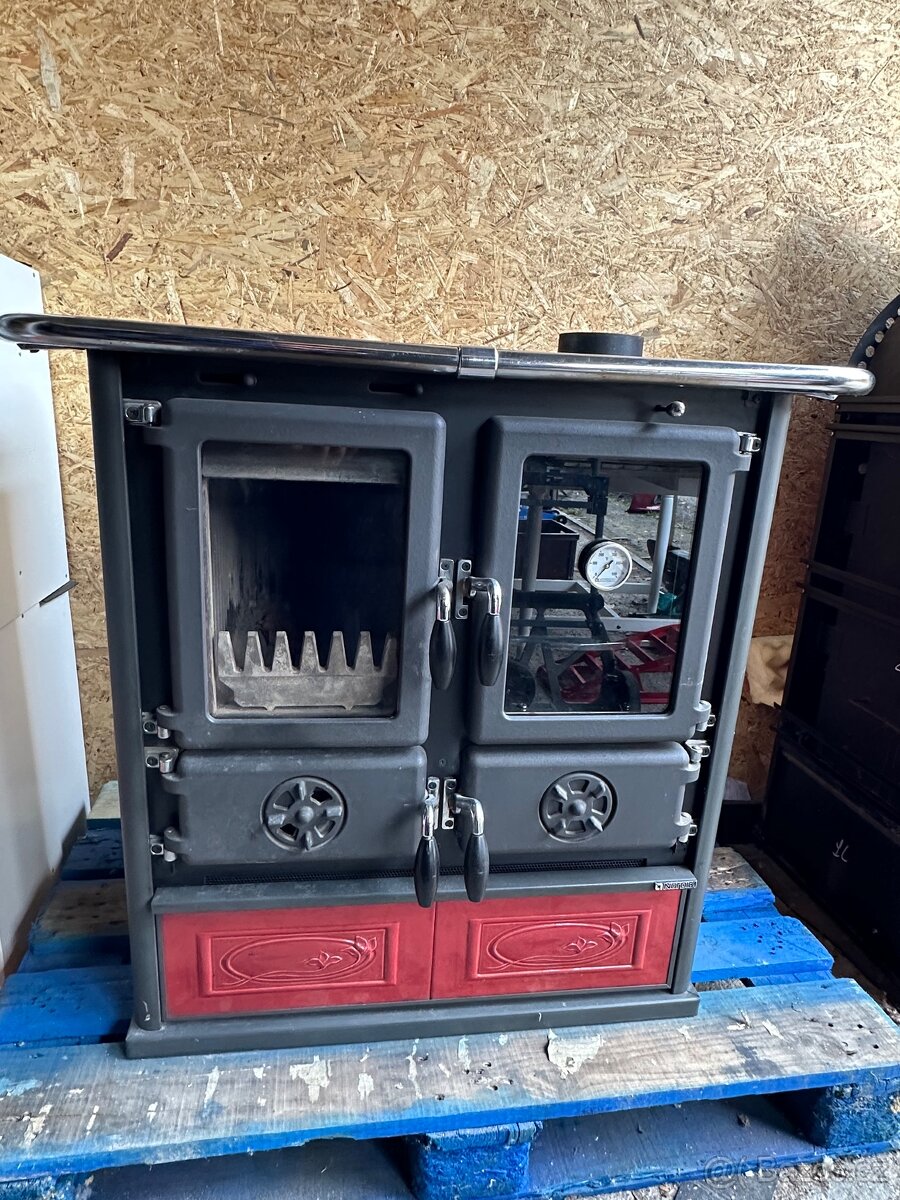 Krbová kamna - sporák a trouba La nordica Rosetta - 9