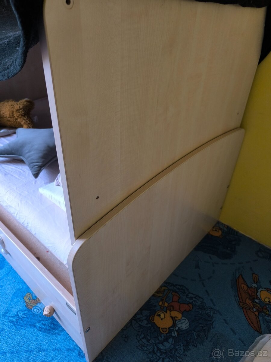 Dětská postýlka (pro kojence ale i větší dítě) - 9