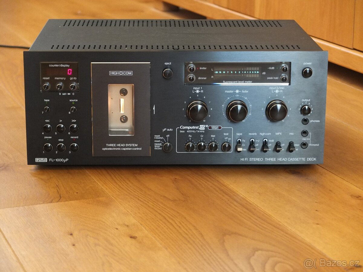 EUMIG T-1000 Vzácný Vintage Stereo Tuner na opravu - 9