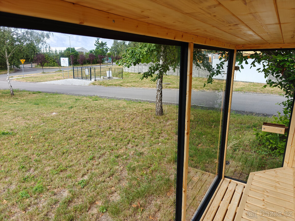 Finská venkovní sauna-Saunový domek Thermowood - 9