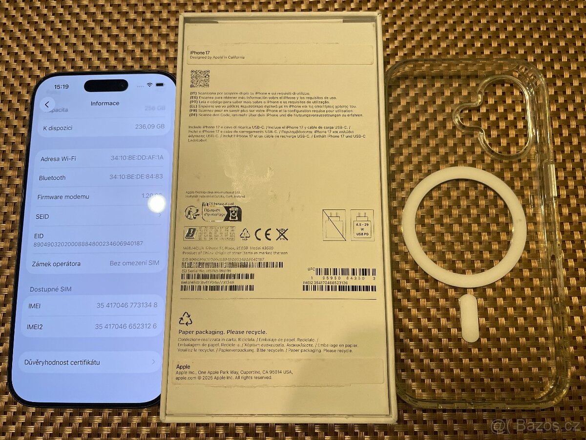 APPLE IPHONE 17 256GB 32 MĚSÍCŮ ZÁRUKA - 9