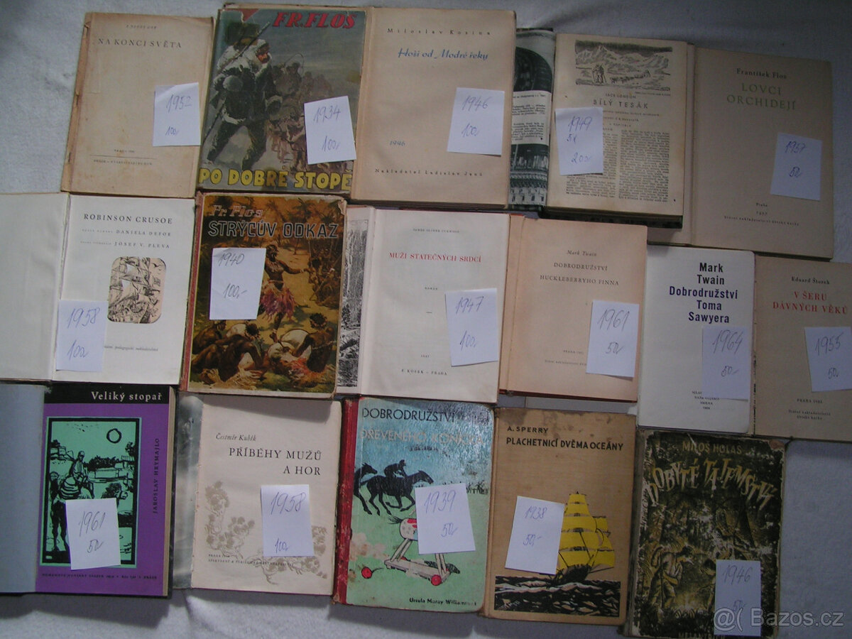 Staré dobrodružné knihy - 9